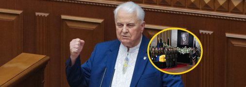 Первый президент Украины Леонид Кравчук