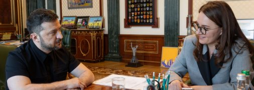 Владимир Зеленский и Юлия Свириденко