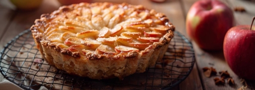 Шарлотка отлично подойдет для вечернего чаепития (изображение создано с помощью ИИ)