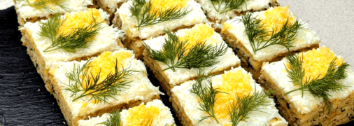 Закуска з рибною консервою