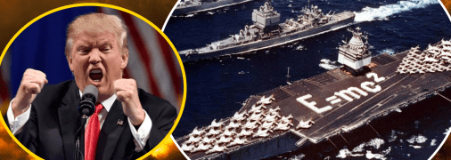 Дональд Трамп, американський авіаносець