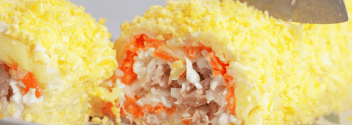 Закусочний рулет "Мімоза"