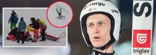 На это страшно смотреть: олимпийский чемпион упал с трамплина (видео)