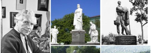 Іван Кавалерідзе та кілька його робот. Колаж "Телеграфу"