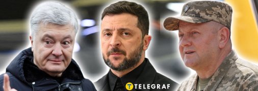 Порошенко, Зеленський та Залужний — три головні кандидати на вибори