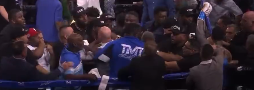 Драка произошла после победы Мейвезера