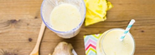 Имбирно-ананасовый смузи