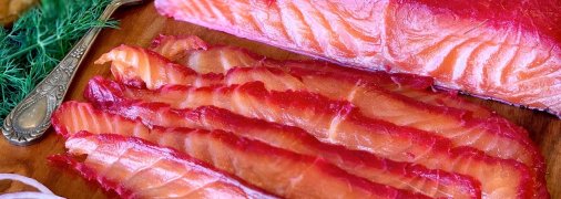 Розкішний лосось гравлакс