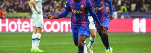 Ансу Фати был единственным, кто поразил ворота киевлян