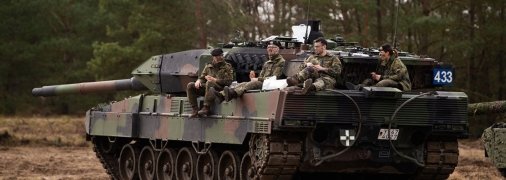 Німецький танк в Україні