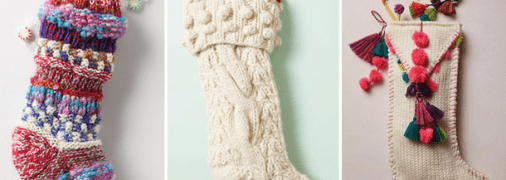 Необычный рождественский носок для подарков: мастер-класс с фото