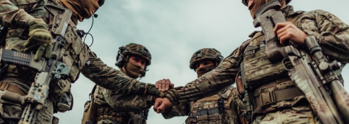 Украинские военнослужащие