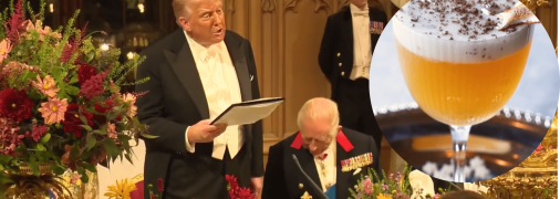 На честь непитущого Дональда Трампа у Віндзорському замку вигадали коктейль на основі віскі