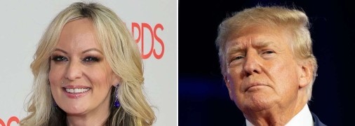 Стормі Деніелс та Дональд Трамп