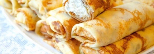 Блинчики с сыром – отличный вариант завтрака