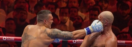 Александр Усик и Тайсон Фьюри