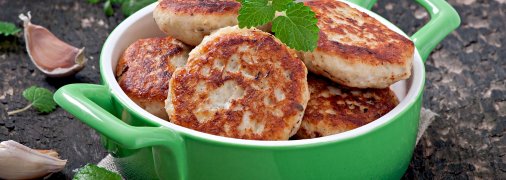 Котлети з курячого філе та картоплі