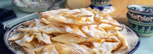 Рецепт хрусткого "хворосту"