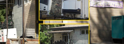 Тела павших воинов хранятся в рефрижераторах, на содержание которых уходят донаты. Фото Коллаж "Телеграфа".