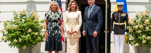 Олена Зеленська з Джо та Джилл Байден у Білому домі