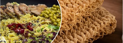 "Рамен" из вермишели быстрого приготовления