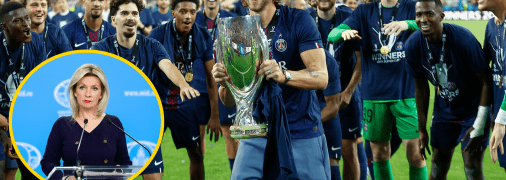 Марія Захаровала відреагувала на трансфер Іллі Забарного у ПСЖ