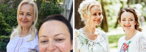 Ирина Фарион с дочерью