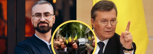 Дмитро Романюк поцілив яйцем у Віктора Януковича у 2004 році