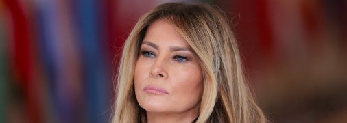 Мелания с мужем Дональдом Трампом  появилась на премьере мюзикла