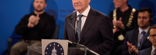 Канцлер Німеччини Олаф Шольц