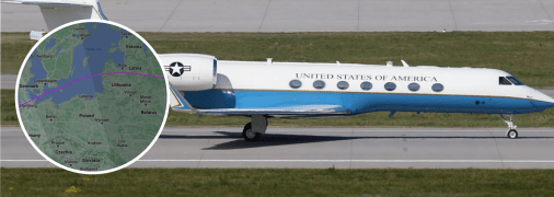 Самолет Gulfstream C-37B