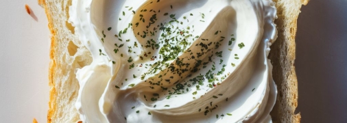 Сливочный сыр, приготовленный дома – просто тает во рту (изображение создано с помощью ИИ)