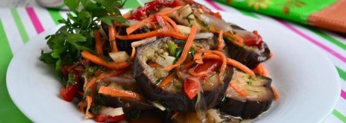 Мариновані баклажани — швидкий рецепт