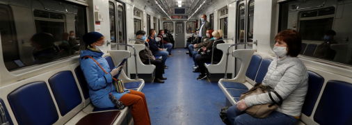 В метро и другом транспорте можно пребывать только в масках