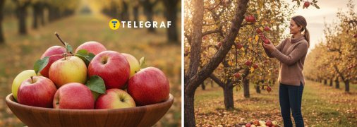 Збирання врожаю яблук зазвичай відбувається у жовтні