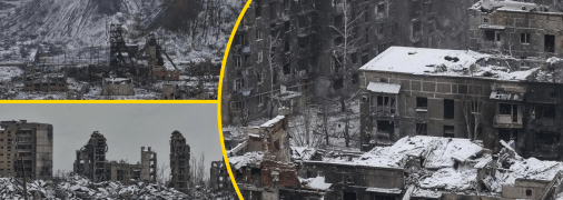 Торецк разрушен в ходе российского вторжения