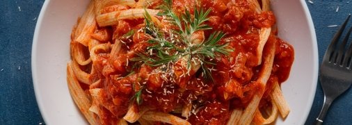 Ця паста є дуже ситною та пікантною  (зображення створено за допомогою ШІ)