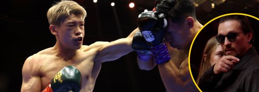 Олександр Усик прийшов на шоу боксу в Ер-Ріяді