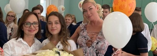 Анастасия Волочкова с дочерью Ариадной