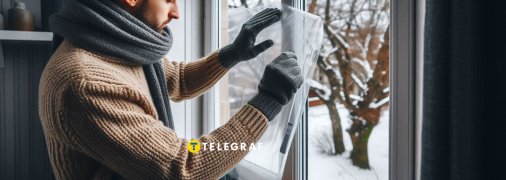 Окно и пластиковый лист