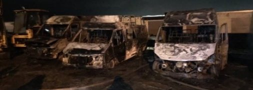 Разборки ритуальщиков? Открылись новые подробности ночного пожара со взрывом в Харькове