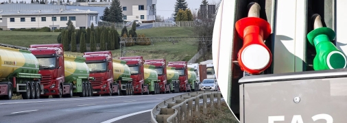 Газовози стоять в тіх самих чергах, що й інші фури