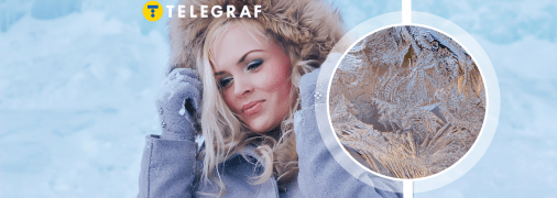 Дівчина взимку