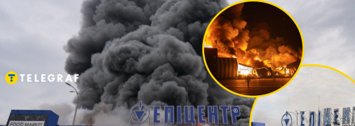 Наслідки ударів по ТЦ мережі в різних містах