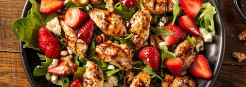 Этот салат станет украшением любого стола (изображение создано с помощью ИИ)