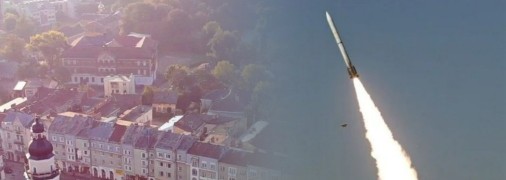 В Дрогобыче слышали несколько мощных взрывов