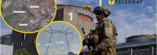 Российские военные патрулируют на ЗАЭС