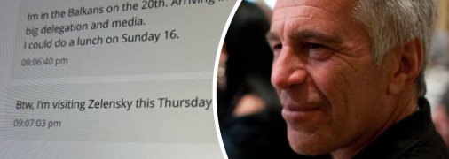 Імʼя Зеленського згадується у переписках Епштейна