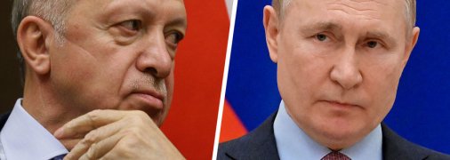 Президент Турции прибыл на встречу с коллегой в РФ