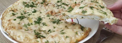 Отличный вариант завтрака из лаваша